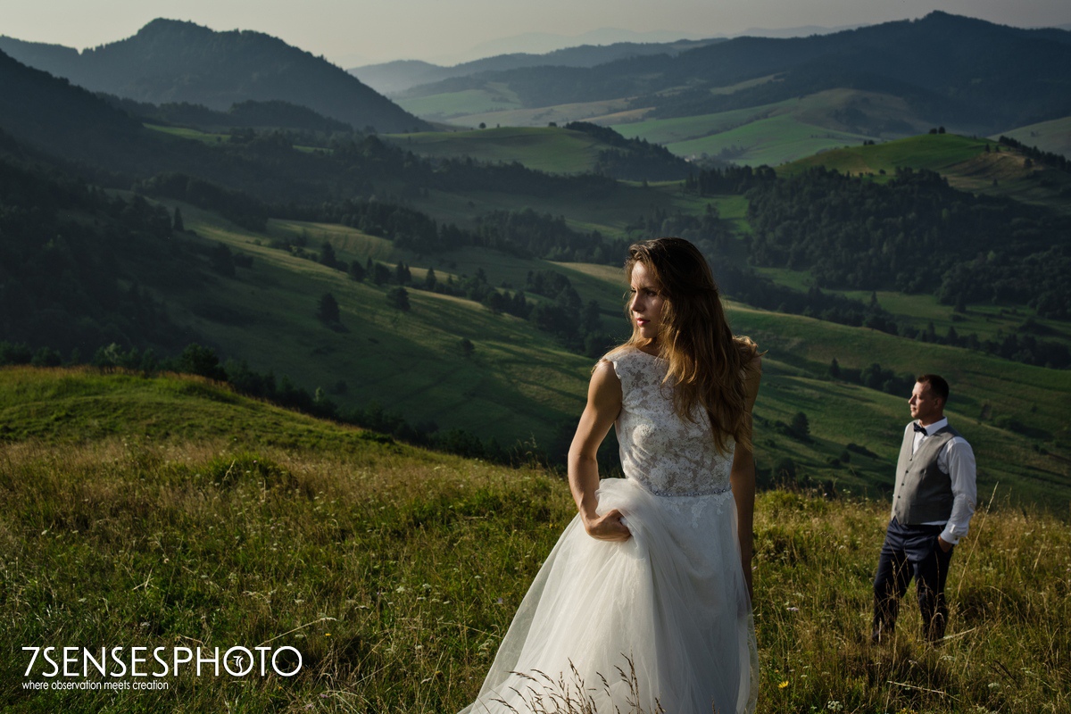 malownicza sesja ślubna w górach